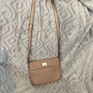 Calvin Klein Crossbody (Rose Gold) - Like New